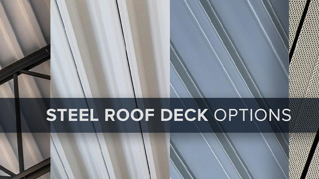 Steel Roof Decl Options