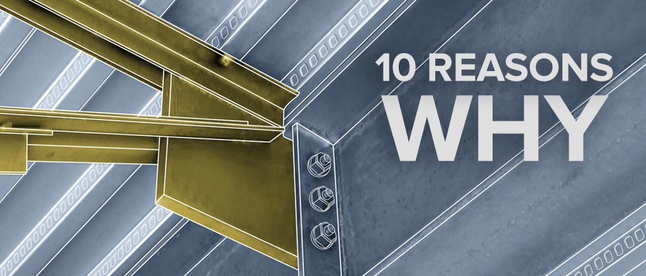 Floor joists with flush-frame end connections 10 big reasons