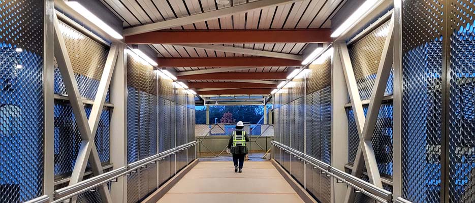 Pedestrian bridge project PPG Case Study