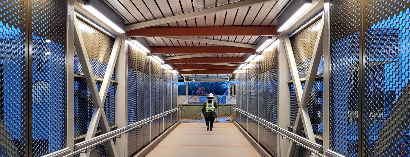 Pedestrian bridge project PPG Case Study