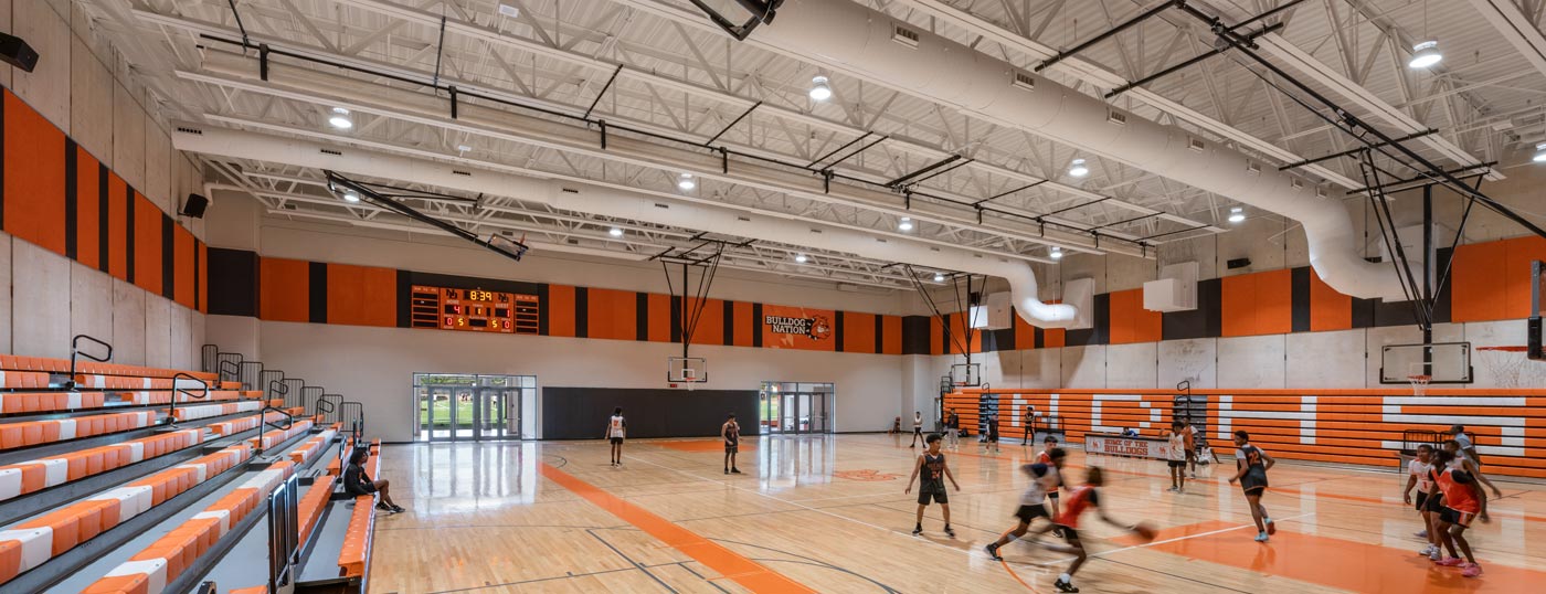 North Dallas HS gymnasium/storm shelter addition