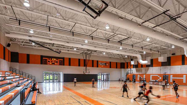North Dallas HS gymnasium/storm shelter addition